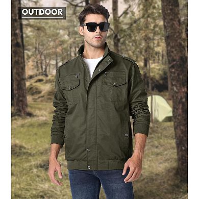 Men’s Military-Style Windbreaker