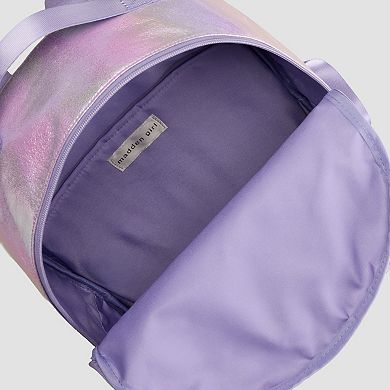 madden girl Metallic Heart Glitter Backpack