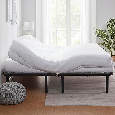 Nestl Basic Adjustable Bed Base with 10" Green Tea Mattress