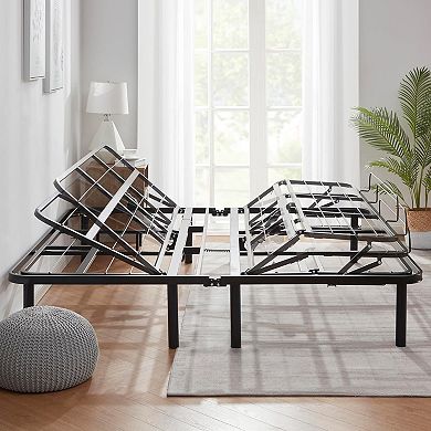 Nestl Basic Adjustable Bed Base with 12" Green Tea Mattress