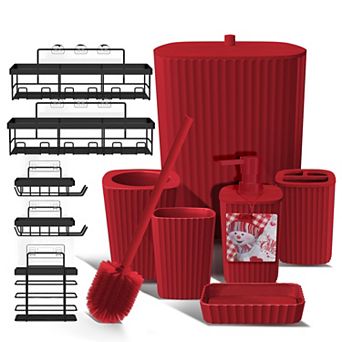 Clara Clark Bathroom Set - Christmas Bathroom Sets