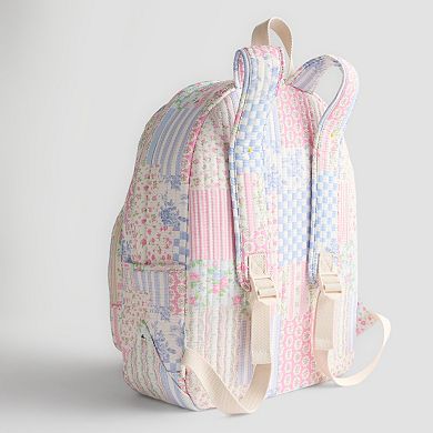 madden girl Quilted Cotton Backpack & Lunchbox Set