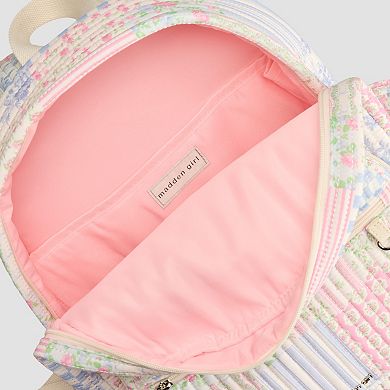 madden girl Quilted Cotton Backpack & Lunchbox Set