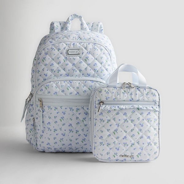 dolce girl quilted mini backpack madden girl Quilted Dome Backpack With Lunchbox