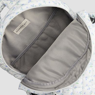 madden girl Quilted Dome Backpack With Lunchbox