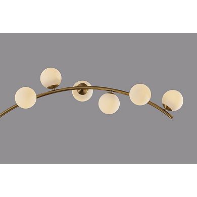 ADESSO Ronan LED Arc Lamp with Smart Switch