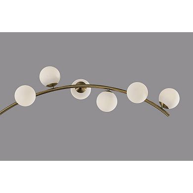 ADESSO Ronan LED Arc Lamp with Smart Switch