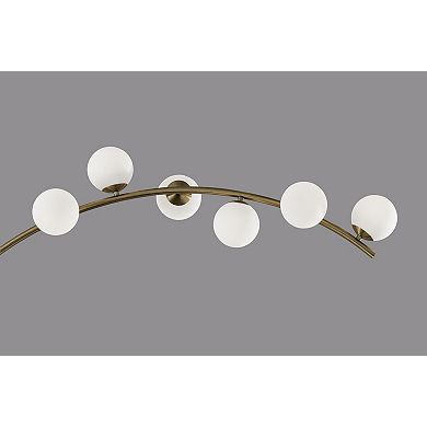 ADESSO Ronan LED Arc Lamp with Smart Switch