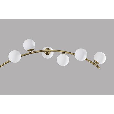 ADESSO Ronan LED Arc Lamp with Smart Switch