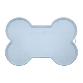 Laura Ashley Bone-Shaped 12" x 18" Silicone Pet Feeding Mat