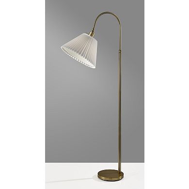 ADESSO Thalia Adjustable Arm Floor Lamp