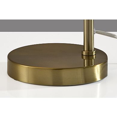 ADESSO Thalia Adjustable Arm Floor Lamp