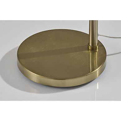 ADESSO Thalia Adjustable Arm Floor Lamp