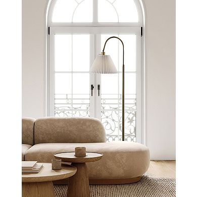ADESSO Thalia Adjustable Arm Floor Lamp