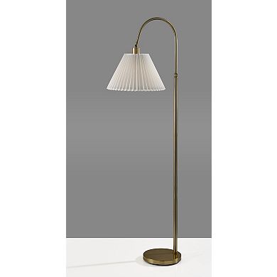 ADESSO Thalia Adjustable Arm Floor Lamp