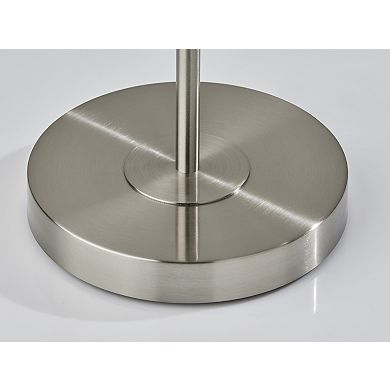 ADESSO Vega Torchiere Floor Lamp with Adjustable Arm