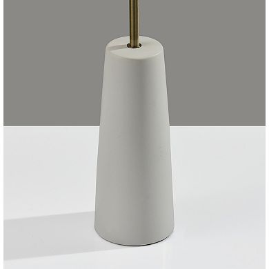 ADESSO Waylon Modern Floor Lamp with Cone Base