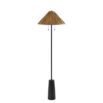 ADESSO Waylon Modern Floor Lamp with Cone Base