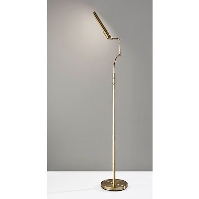 ADESSO Zane LED Floor Lamp with Smart Switch