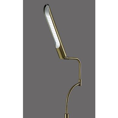 ADESSO Zane LED Floor Lamp with Smart Switch
