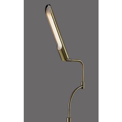 ADESSO Zane LED Floor Lamp with Smart Switch