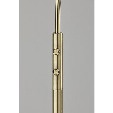 ADESSO Zane LED Floor Lamp with Smart Switch