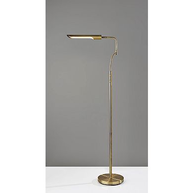 ADESSO Zane LED Floor Lamp with Smart Switch