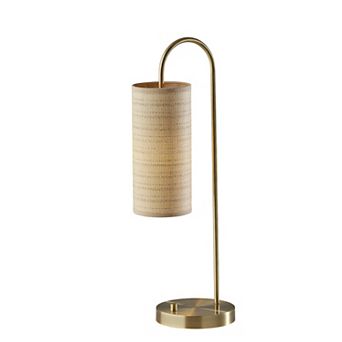 ADESSO Mendoza Table Lamp With Woven Shade