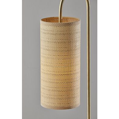ADESSO Mendoza Table Lamp With Woven Shade