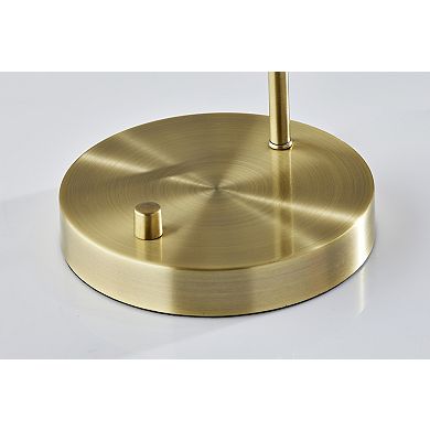 ADESSO Mendoza Table Lamp With Woven Shade