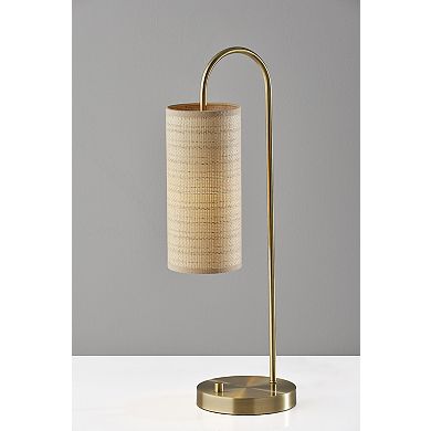 ADESSO Mendoza Table Lamp With Woven Shade