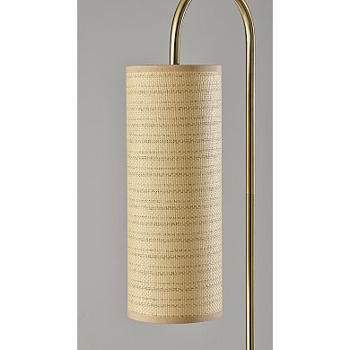 ADESSO Mendoza Modern Floor Lamp with Adjustable Arm