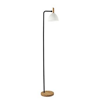 ADESSO Peyton Floor Lamp with Adjustable Arm and Dimmable Shade