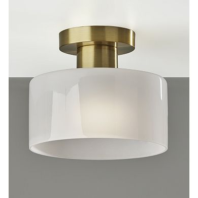 ADESSO Rhodes Flush Mount Ceiling Light Fixture