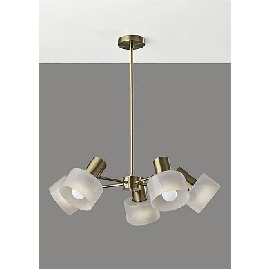 ADESSO Rhodes 4-Light Chandelier Light Fixture