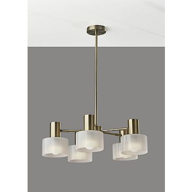 ADESSO Rhodes 4-Light Chandelier Light Fixture
