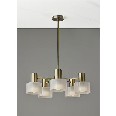 ADESSO Rhodes 4-Light Chandelier Light Fixture
