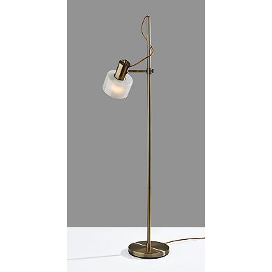 ADESSO Rhodes Adjustable Arm Floor Lamp
