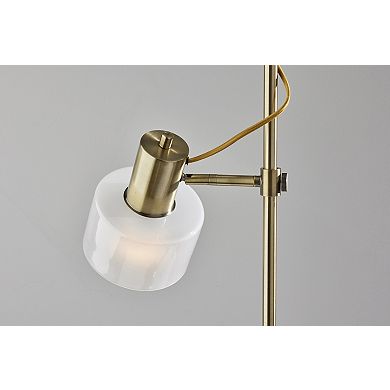 ADESSO Rhodes Adjustable Arm Floor Lamp