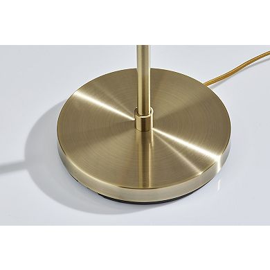 ADESSO Rhodes Adjustable Arm Floor Lamp