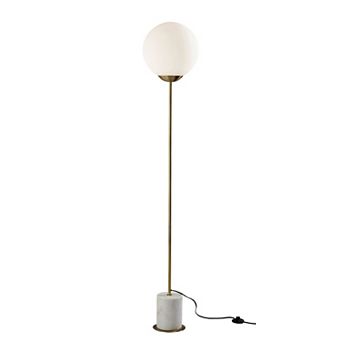 ADESSO Modern Marble Base Floor Lamp