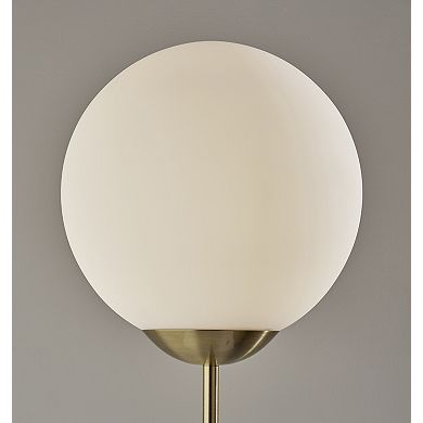 ADESSO Modern Marble Base Floor Lamp