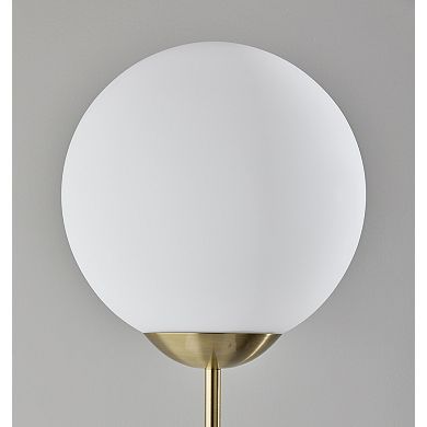 ADESSO Modern Marble Base Floor Lamp