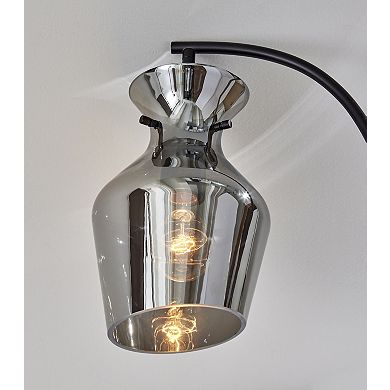 ADESSO Tate Table Lamp with Adjustable Arm and Metallic Finish