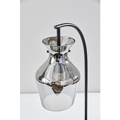 ADESSO Tate Table Lamp with Adjustable Arm and Metallic Finish