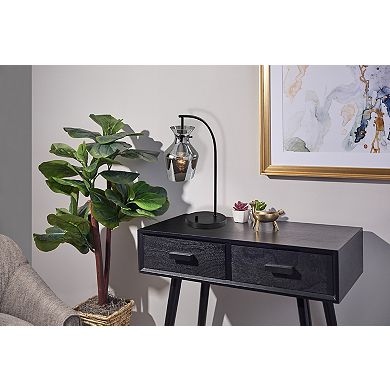 ADESSO Tate Table Lamp with Adjustable Arm and Metallic Finish