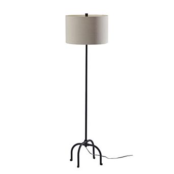ADESSO Silos Modern Floor Lamp with Tripod Base