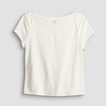 Girls 6-20 SO® Soft Cap Sleeve T-Shirt in Regular & Plus Size