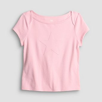 Girls 6-20 SO® Soft Cap Sleeve T-Shirt in Regular & Plus Size