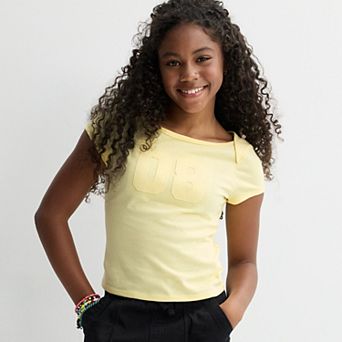 Girls 6-20 SO® Soft Cap Sleeve T-Shirt in Regular & Plus Size